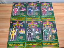 Mighty Morphin Power Rangers Auto Morphin Rangers Full Set '94 NIB Vintage