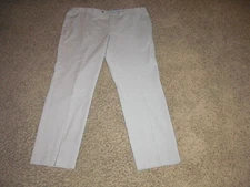 DANIEL CREMIEUX light tan soft wool blend Travel Smart Pants 42x32