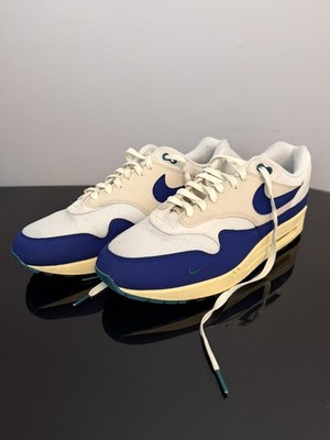 Nike Air Max 1 Sail/Lt Orewood Brown/Phantom/Deep Royal Blue FQ8048-133 Men's 12