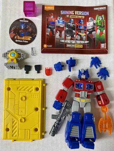Blokees Transformers Optimus Prime 1985 Shining Version 01 Action Figure