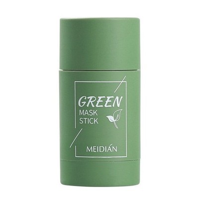 Green Tea Clay Cleansing Mask Stick Facial Deep Purifying Blackhead acne Remover