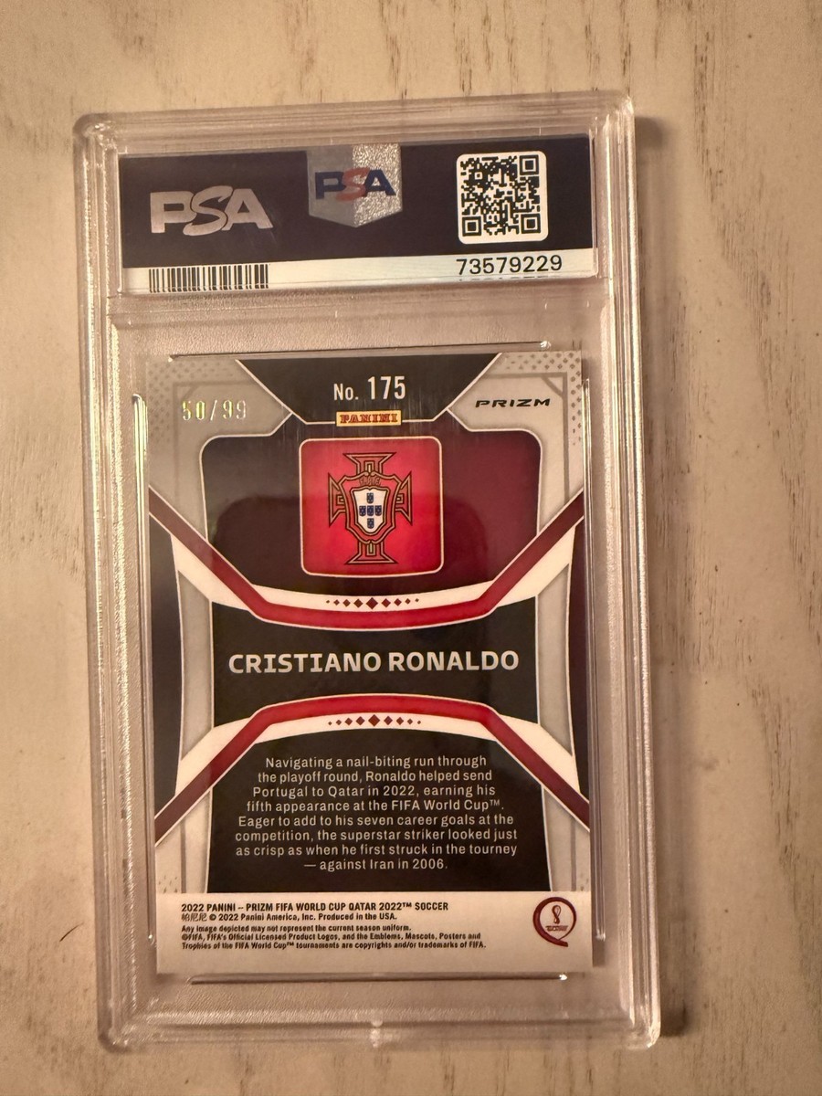 2022 Panini Prizm World Cup Qatar - Cristiano Ronaldo #175