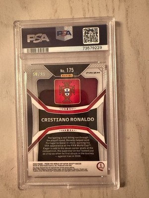 2022 Panini Prizm World Cup Qatar - Cristiano Ronaldo #175