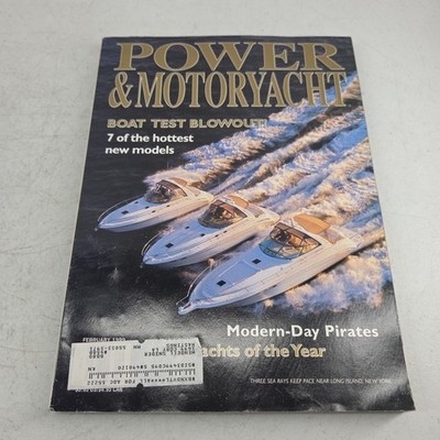 Power & Motoryacht Magazine February 1999 Boat Test Issue Fairline 42 Phantom