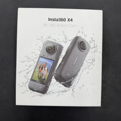 Insta360 X4 8K 360 Action Camera 72MP Waterproof AI Cam