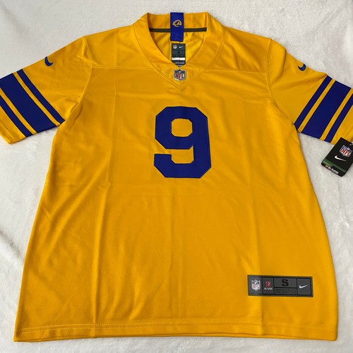 Matthew Stafford #9 Los Angeles Rams Stitched Football Jersey (Sizes S-4XL)