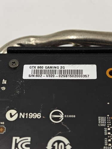 MSI GTX 960 Gaming 2G Grafikkarte - Gebraucht, Funktioniert - Bild 7 von 9