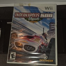 Destineer Indianapolis 500 Legends Nintendo Wii Racing Game E-Everyone