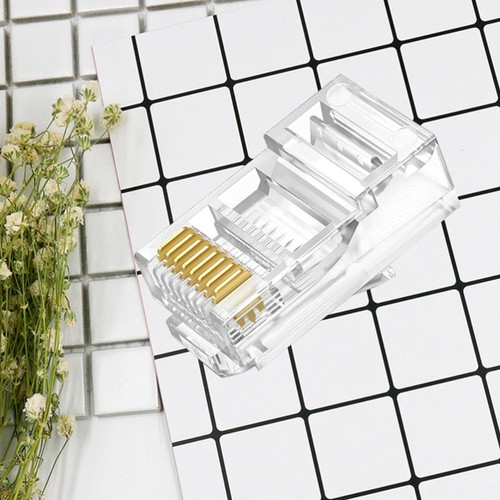 100 PCS Network Plug Cat6 Connector Cat6 Cable Connectors - Afbeelding 10 van 11