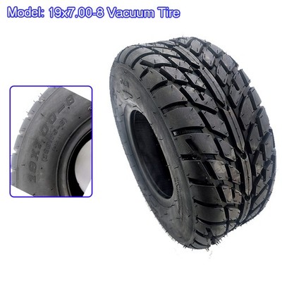 4PLY 19x7-8 8 inch Front Tire 19x7x8 19x700-8 Mower 125cc 150 Quad Dirt Bike ATV