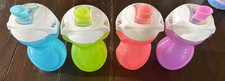 Munchkin Sippy Cups 9oz 4 Pack   Hard Spout   Spill  Proof   BPA  Free