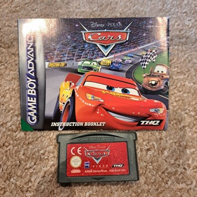 Disney Pixar Cars Videospiel Game Boy Advance GBA UKV THQ Booklet