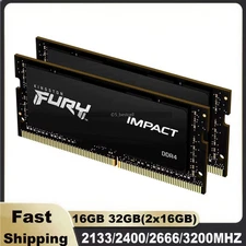 FURY IMPACT DDR4 RAM 16GB 32GB 2133/2400/2666/3200 Laptop Memory SODIMM