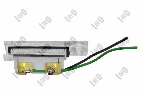 ABAKUS License Plate Light 003-06-902 For Audi Right Side, Without Bulb