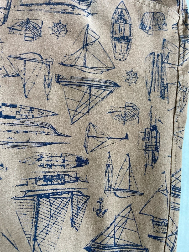 Calções escunas femininas Equine Couture tamanho 28 veleiros bronzeados cavalo equestre - Imagem 4 de 4