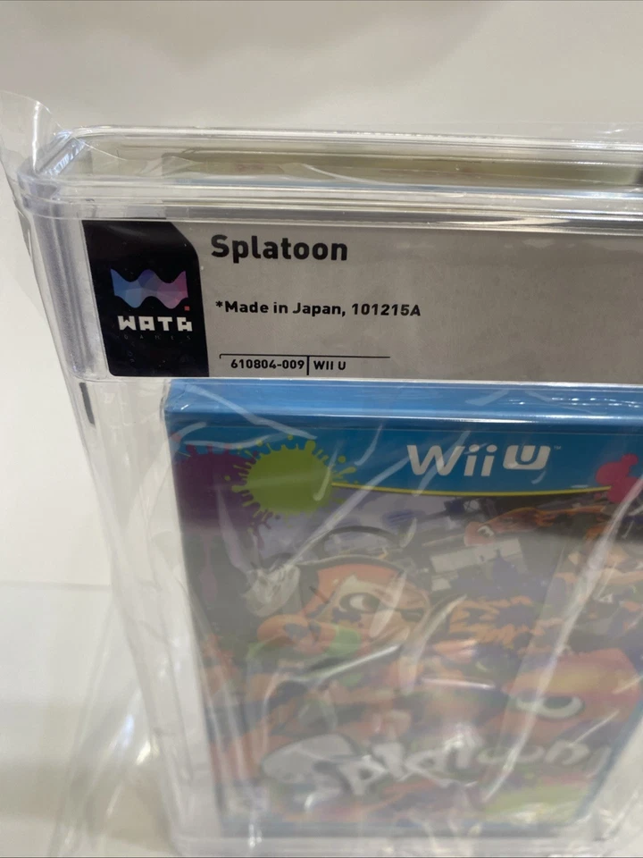 Nintendo Wii U Splatoon Factory Sealed WATA 9.6 A+ Made in Japan 1st PRINT - Image 2 of 4