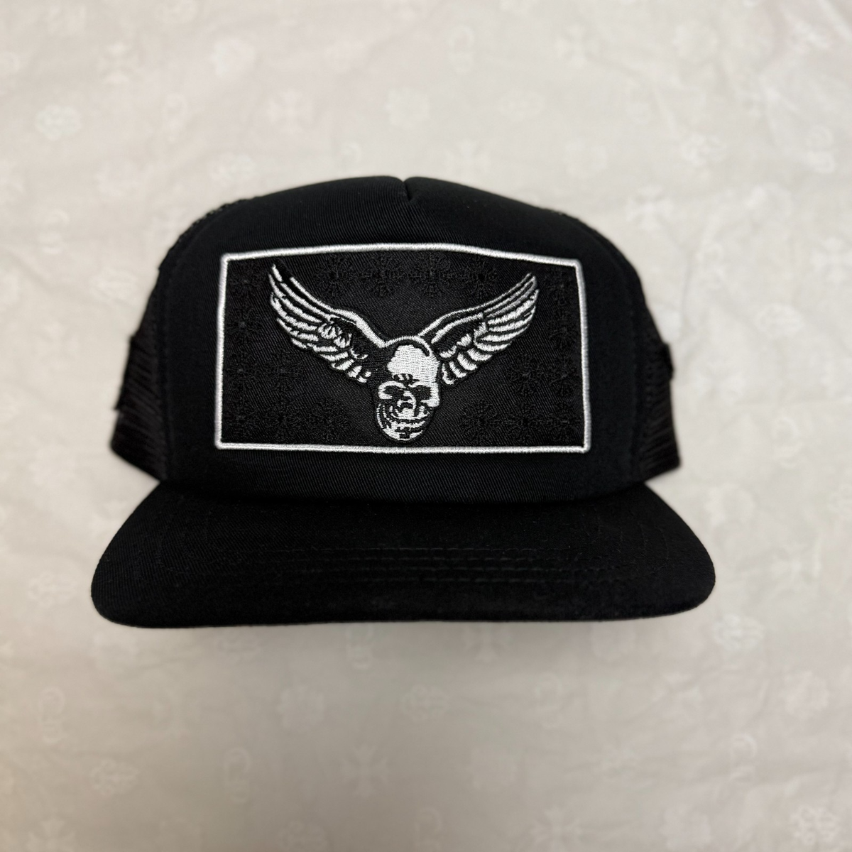 Chrome Hearts x Foti x Yungblud x Aerosmith Trucker Black Hat | eBay