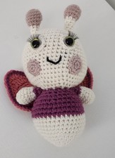 HAND CROCHETED AMIGURUMI CUTE FLYING BUG or INSECT