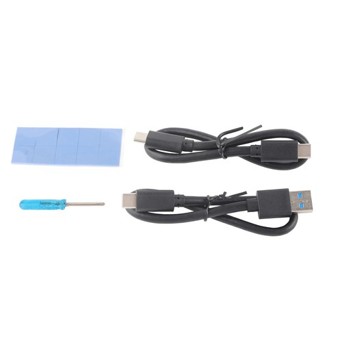 M.2 2230 SSD Enclosure Supports Type C USB3.1 Gen2 10Gbps Support 2TB H NEW - Afbeelding 2 van 12