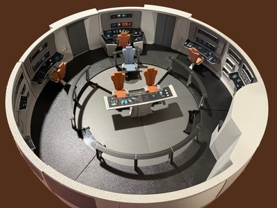 Star Trek The Motion Picture (TMP) Bridge in 1:14 Scale / for 4.5 Inch Figures