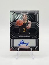 Manny Camper 2021 Panini Prizm Draft Picks College Penmanship Auto SP #CP-MCA