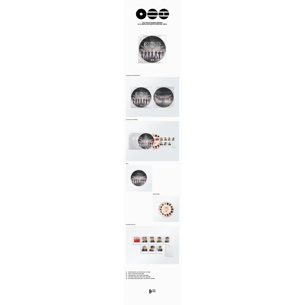 In stock] BTS The 5th Album ARIRANG 613 Limited Edition Picture