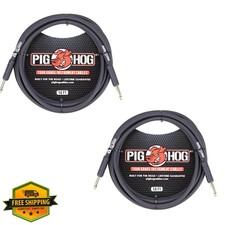 Pig Hog PH10 10' Instrument Cable Dual Pack