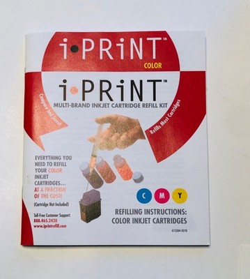 NIB i PRiNT Inkjet Multi Brand Cartridge Refill Kit Brother Canon HP Xerox Compq