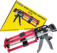 Dual Cartridge Epoxy Gun 200 Ml – Manual 1:1 and 2:1 Adhesive Applicator for Pan