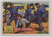 1956 Topps Roundup Jesse James Jesse James Cruel Beating #52 14tz