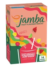 Jamba Fruit Flavored Snacks - Strawberry Surf Rider, Gluten-Free, 16.8 oz