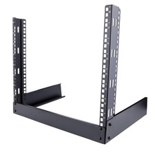 StarTech RK8OD   8U Desktop Open  Frame Rack 2  Post, Free  Standing, 19" EIA  310