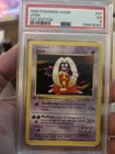 Pokemon TCG Base Set Jynx Card 31/102 Shadowless 1st Edition WOTC PSA 5
