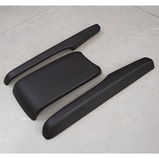 For 2016-2020 Honda Civic Carbon Fiber Style Armrest Box Cover Center Console Us For 2016-2020 Honda Civic Carbon Fiber Style Armrest Box Cover Center Console Us
