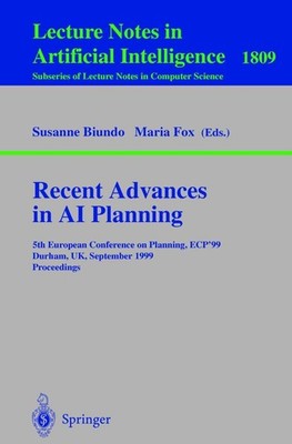 Recent Advances in AI Planning Susanne Biundo