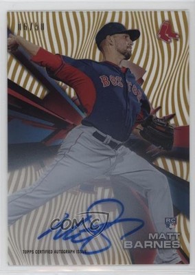 2015 Topps High Tek 6/50 Matt Barnes #HT-MBS Rookie Auto RC 1ek2