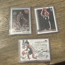2025 Topps Basketball Set Of 3 Mojo Dylan Harper, Base, And Clutch Prospects