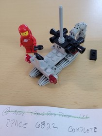 Vintage LEGO Classic Space, Lot 1557, 1558, 1580, 6801, 6822, 6823, 6827, 6849