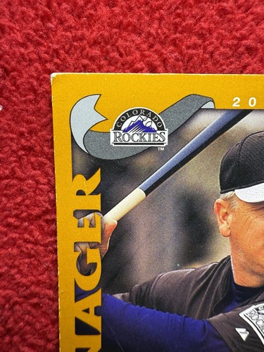 Vintage 2002 Buddy Bell Colorado Rockies Topps MLB Baseball Trading Card 302 - Picture 5 of 12