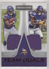 2019 Panini Rookies & Stars Team Duals /199 Alexander Mattison Dalvin Cook 7eo