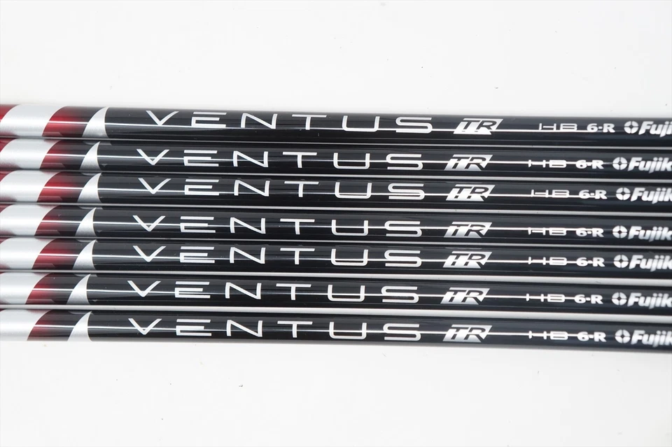 New Fujikura OEM Ventus TR Red 6-R 67g Regular 41.5" 7pc Iron Shaft Set .370 - Image 2 of 4