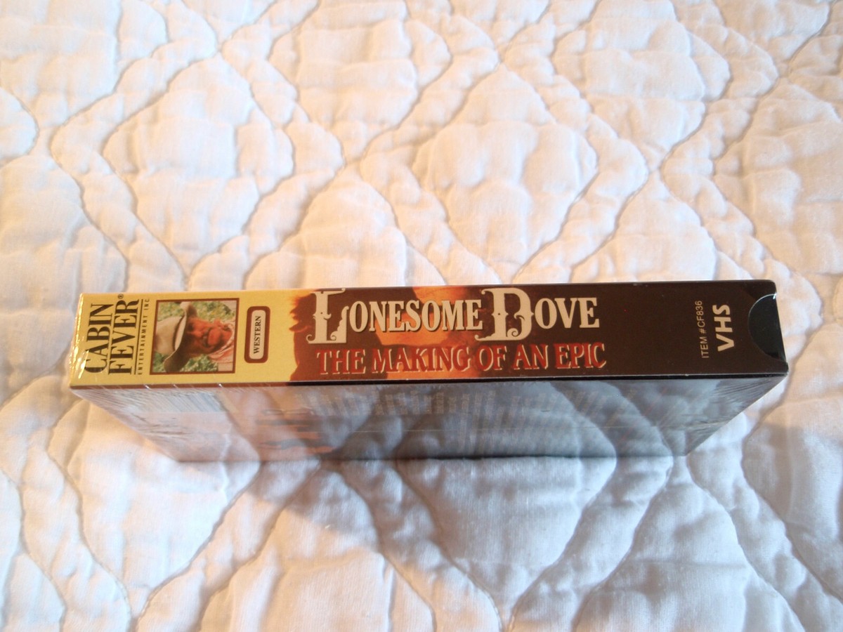 LONESOME DOVE THE MAKING OF AN EPIC VHS VIDEO NEW ROBERT DUVALL