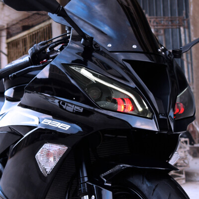 1X LED Headlight Assembly for Kawasaki Ninja 300 13-18 Motorcycle