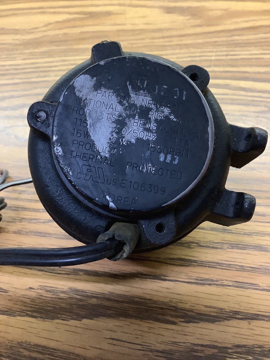 NRP5811 Motor 115V 60/50HZ 1.1A 16W CW 1550RPM E106399 | eBay