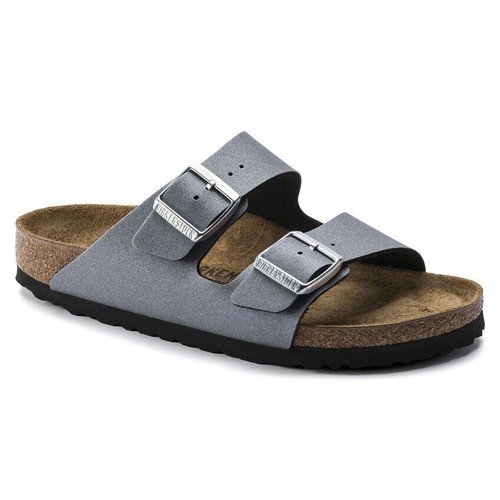 Birkenstock Arizona Icy Metallic Anthracite 1014285 Narrow Fit US 5 EU 36 New!