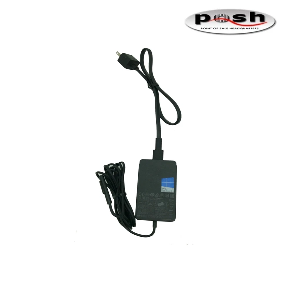 GENUINE 36W Microsoft Power Adapter For Surface Pro Book 3/4/5 Model 1625 - Image 2 of 3