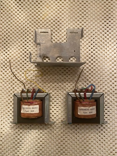Tandberg Model 695 Output Transformers for 74B Reel-to-Reel