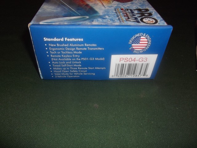 FORTRESS PRO START FORTIN G3 SERIES DODGE DURANGO REMOTE CAR STARTER