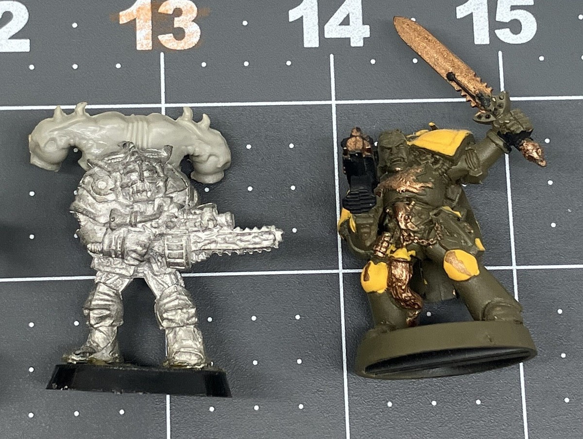 Games Workshop Warhammer 40k Lot Of 15 Metal Figures Mixed Lot