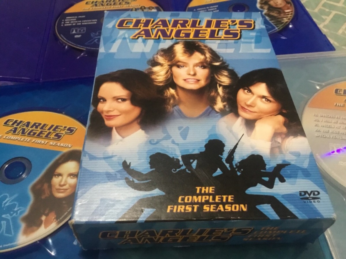 CHARLIES ANGELS,COMPLETE FIRST SEASON(DVD,2003, 5-Disc Set)FARRAH